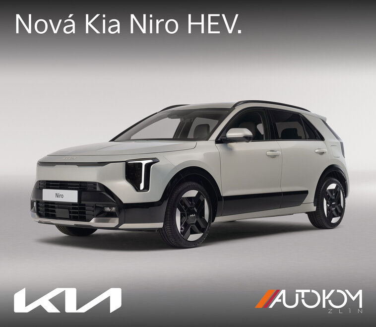 Nová Kia Niro hybrid.